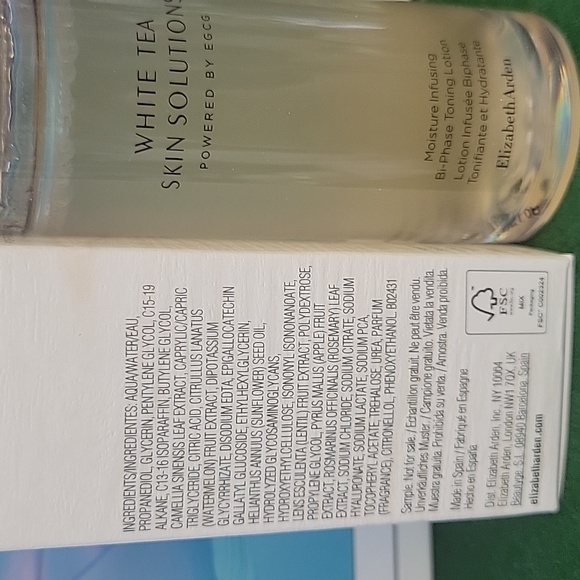 Elizabeth Arden White Tea Skin Solutions Moisture Infusing Lotion 50ml New Seale - Picture 2 of 5
